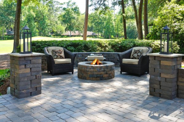 Fire Pit Gas Line Installation in Midlothian