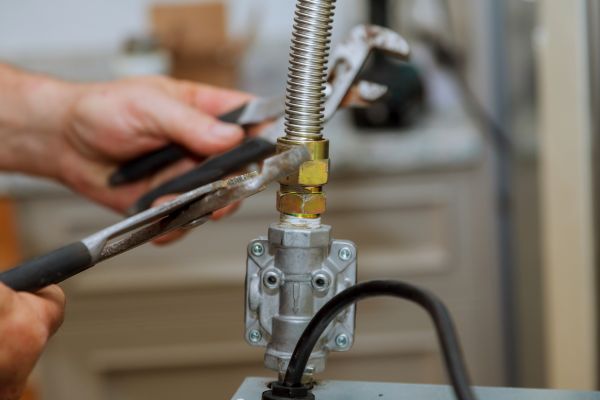 Flexible Gas Line Installation in Midlothian